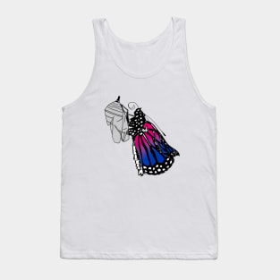 Bisexual Pride Butterfly Hatching Tank Top